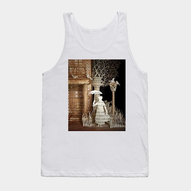 Mary Poppins paper sculpture Tank Top by daysfall